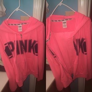 VS PINK Set Jacket with jogger pants